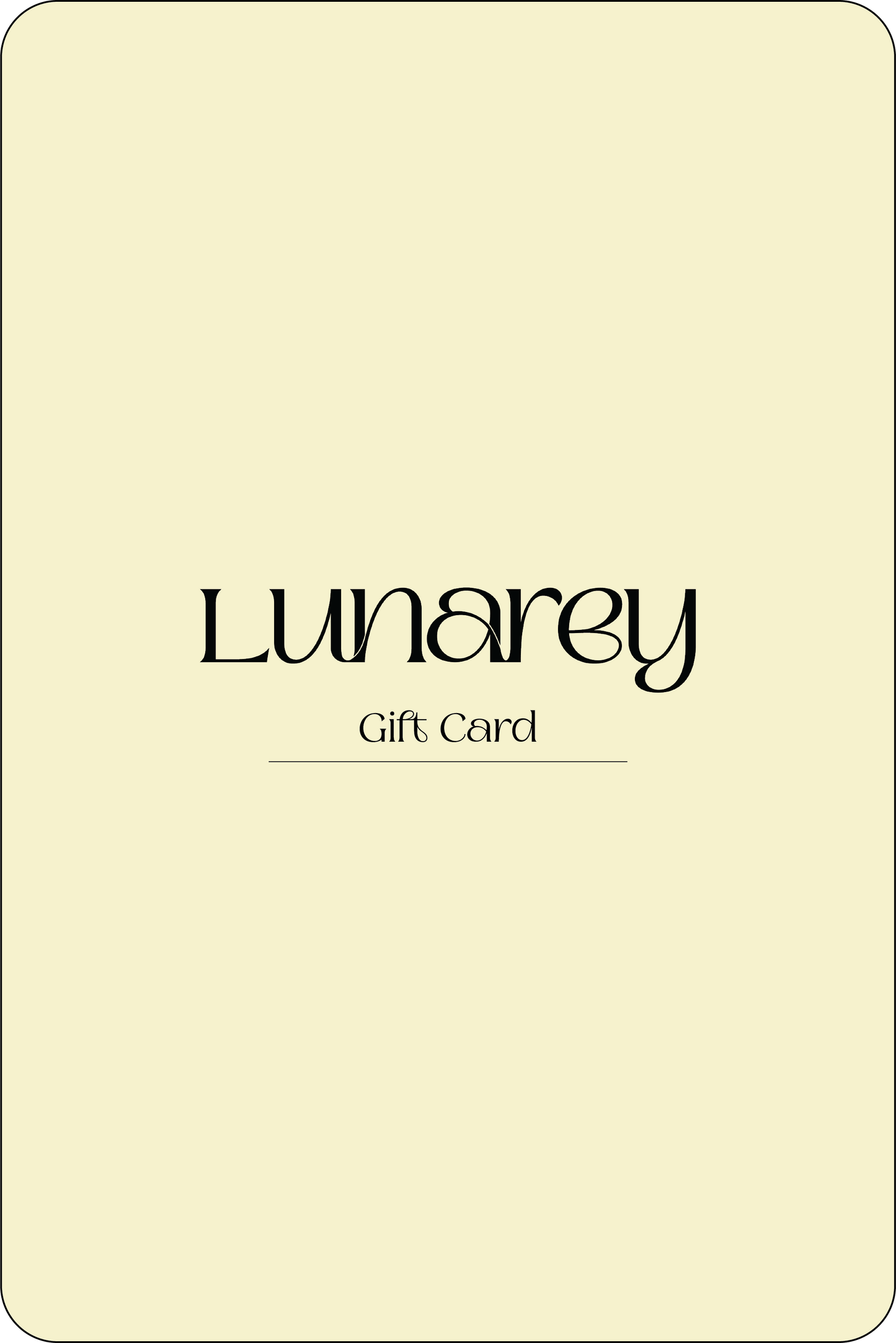 Lunarey Gift Card