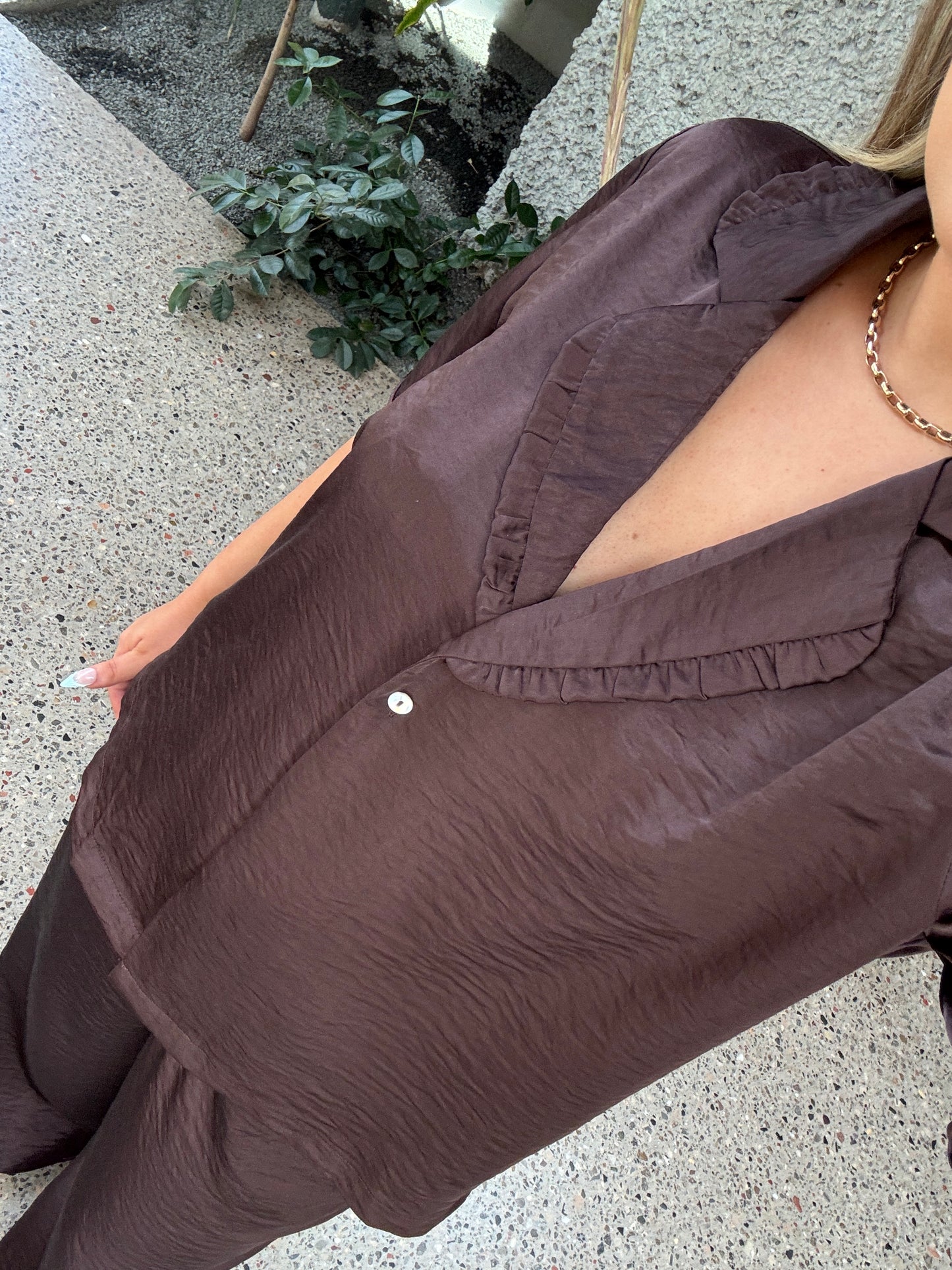 Monica Short Sleeve Blouse