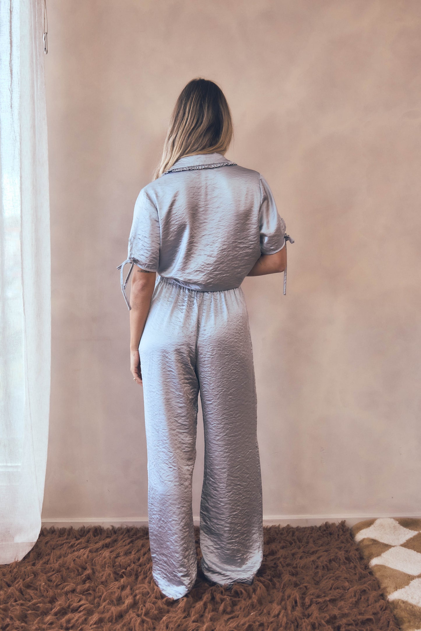 Textured Signature Pants